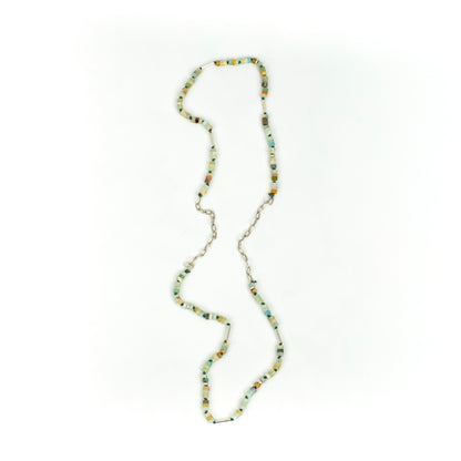 Handcrafted 925 Sterling Silver Necklace with Amazonite